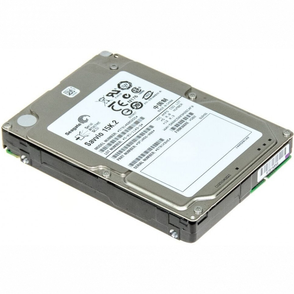Жесткий диск Seagate Savvio ST9146852SS HDD (классические), 146 ГБ, 2.5 дюйма, SAS - миниатюра 2