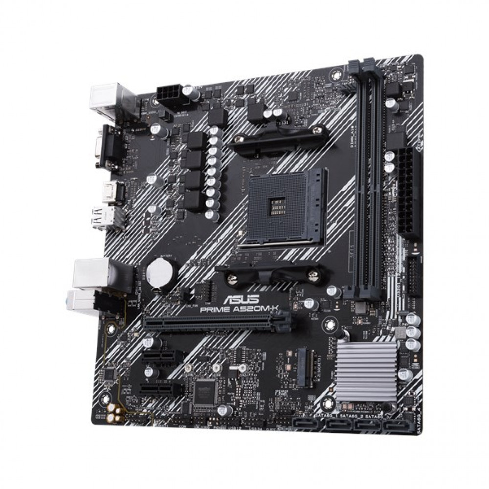Материнская плата Asus PRIME A520M-K DDR4 Micro-ATX, AMD AM4 - миниатюра 11