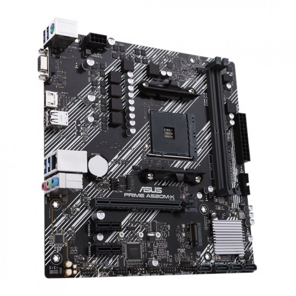 Материнская плата Asus PRIME A520M-K DDR4 Micro-ATX, AMD AM4 - миниатюра 10