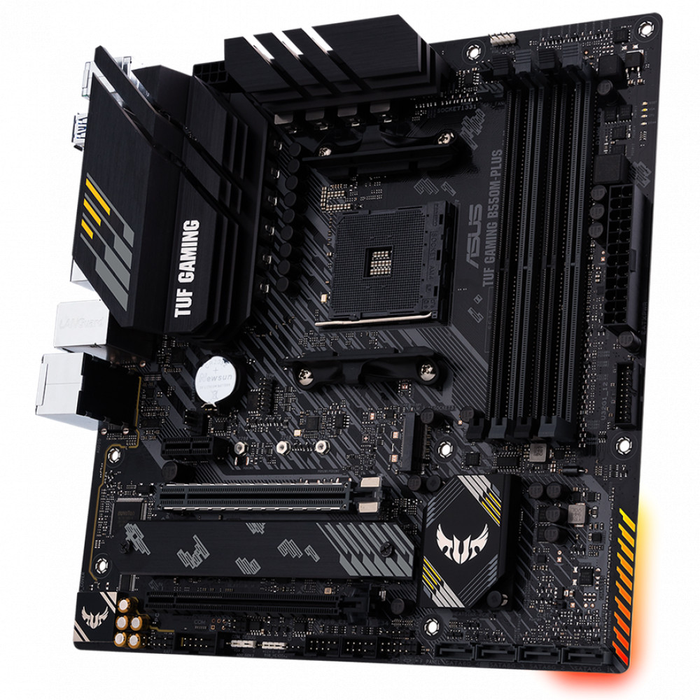 Материнская плата Asus AMING B550M-PLUS DDR4 TUF GAMING B550M-PLUS DDR4 Mini-ATX, AMD AM4 - миниатюра 8