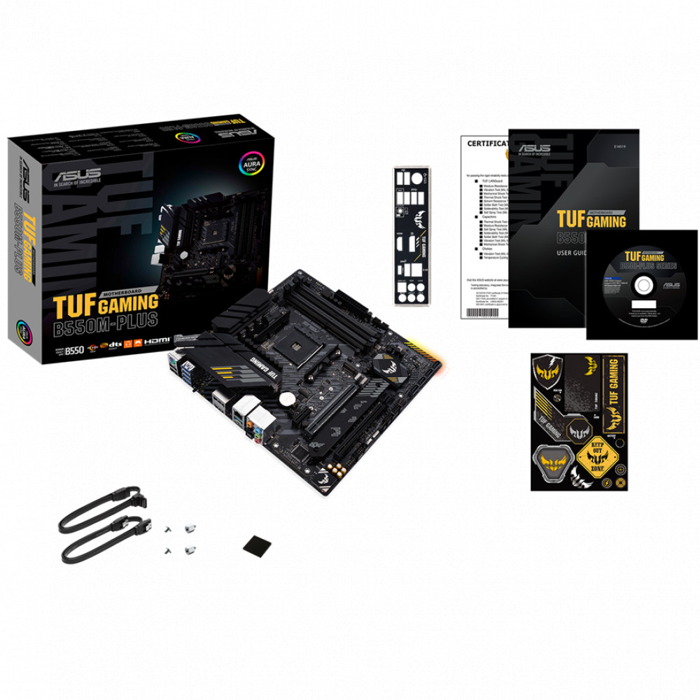 Материнская плата Asus AMING B550M-PLUS DDR4 TUF GAMING B550M-PLUS DDR4 Mini-ATX, AMD AM4 - миниатюра 10