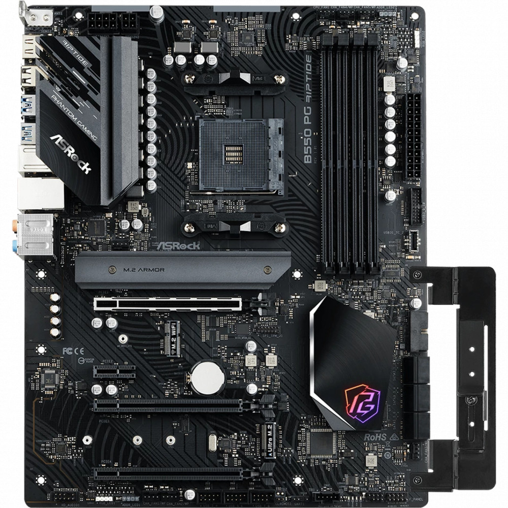 Материнская плата ASRock B550 PG Riptide DDR4 ATX, AMD AM4 - миниатюра 7
