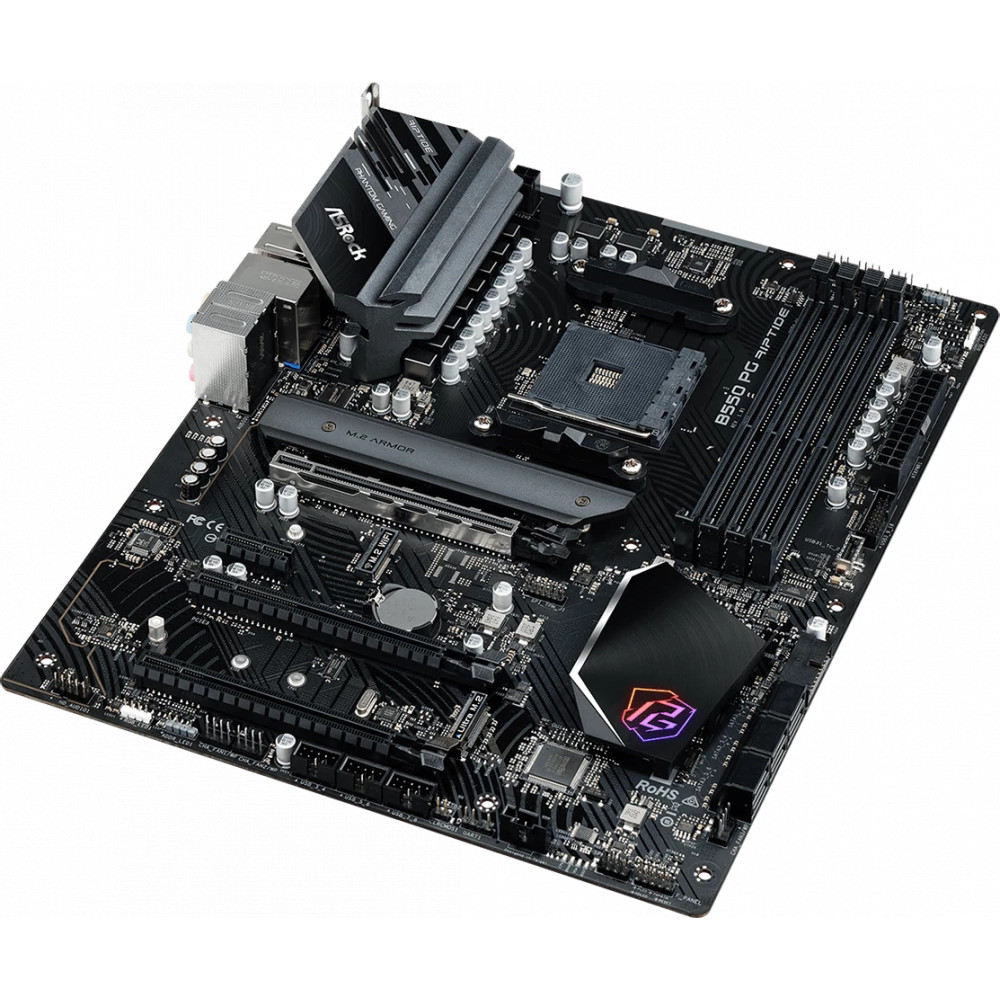 Материнская плата ASRock B550 PG Riptide DDR4 ATX, AMD AM4 - миниатюра 10