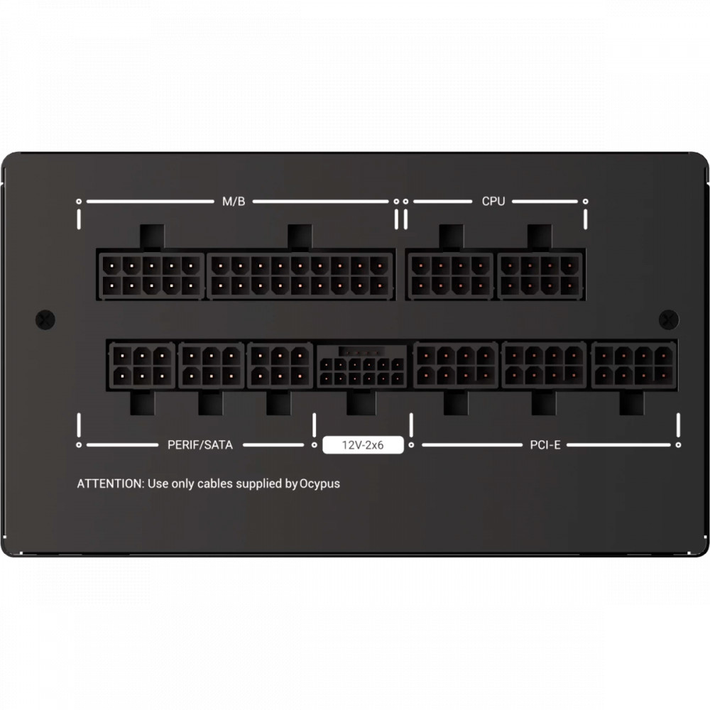 Блок питания Ocypus Iota P850 850W Black Iota-P850-G1FFBK024X-EU 850 Вт - миниатюра 12