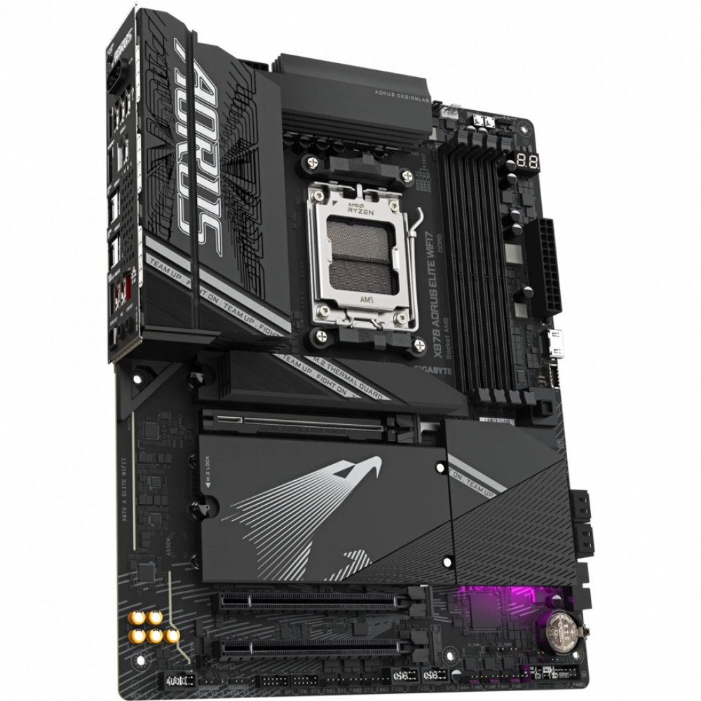 Материнская плата Gigabyte X870 Aorus Elite WIFI7 rev. 1.1 ATX, AMD AM5 - миниатюра 7