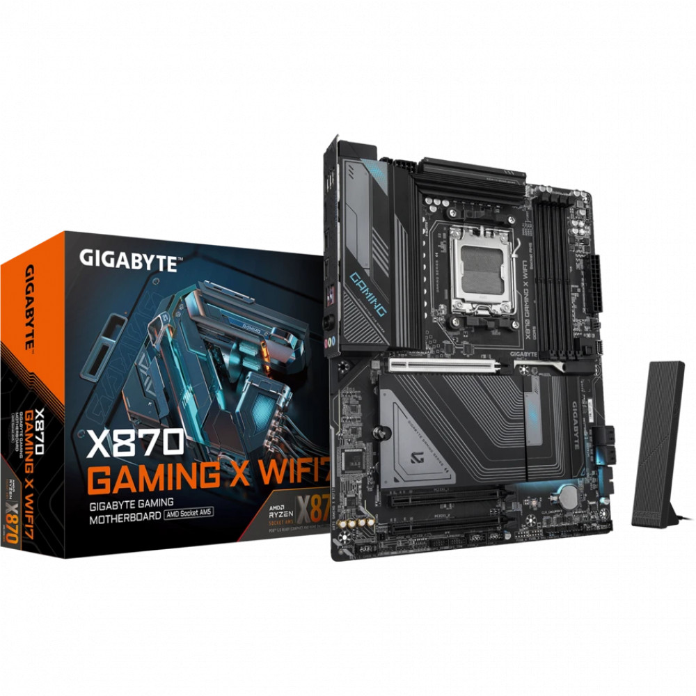 Материнская плата Gigabyte X870 Gaming X WIFI7 rev. 1.1 ATX, AMD AM5 - миниатюра 8