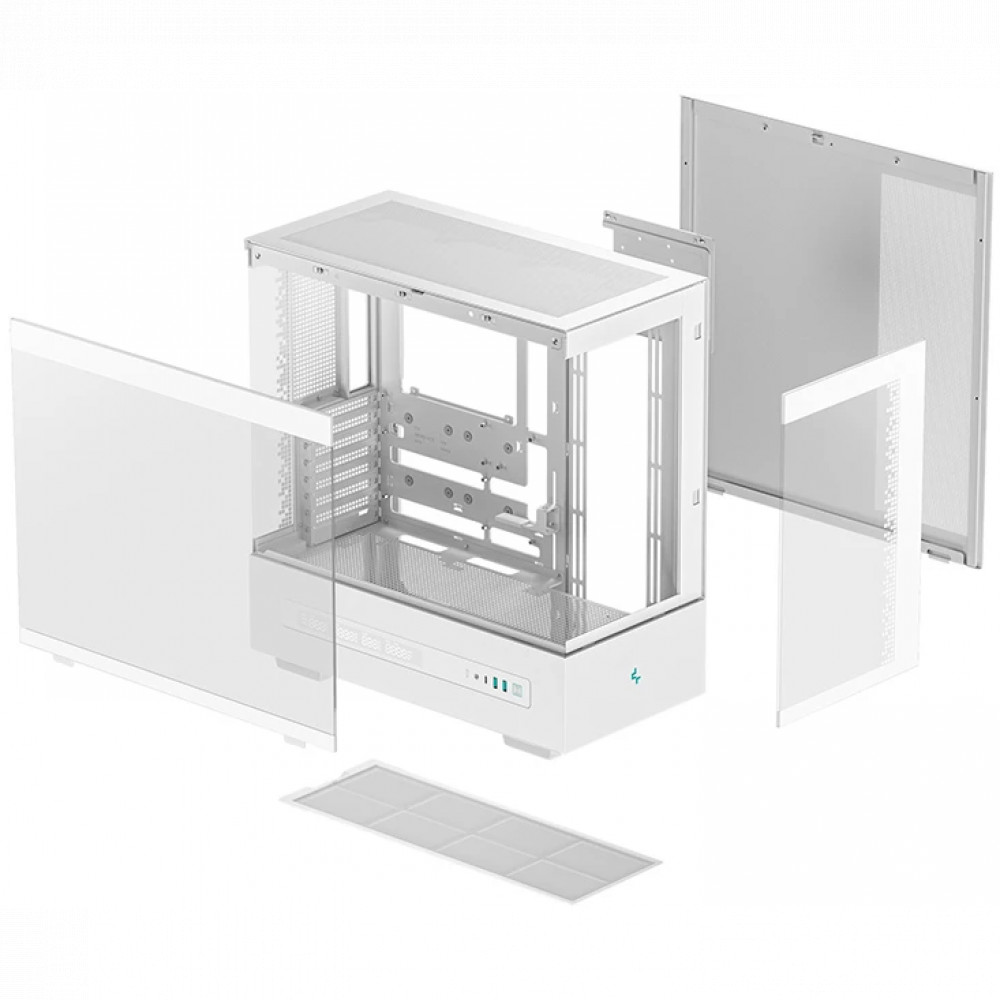 Корпус Deepcool CH690 Digital White R-CH690-WHNNA0D-G-1 Mid-Tower - миниатюра 10