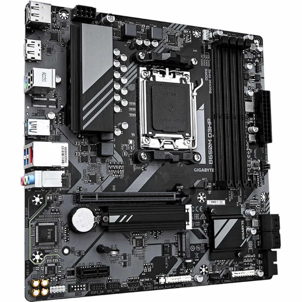 Материнская плата Gigabyte B650M D3HP rev. 1.0 DDR5 Micro-ATX, AMD AM5 - миниатюра 7