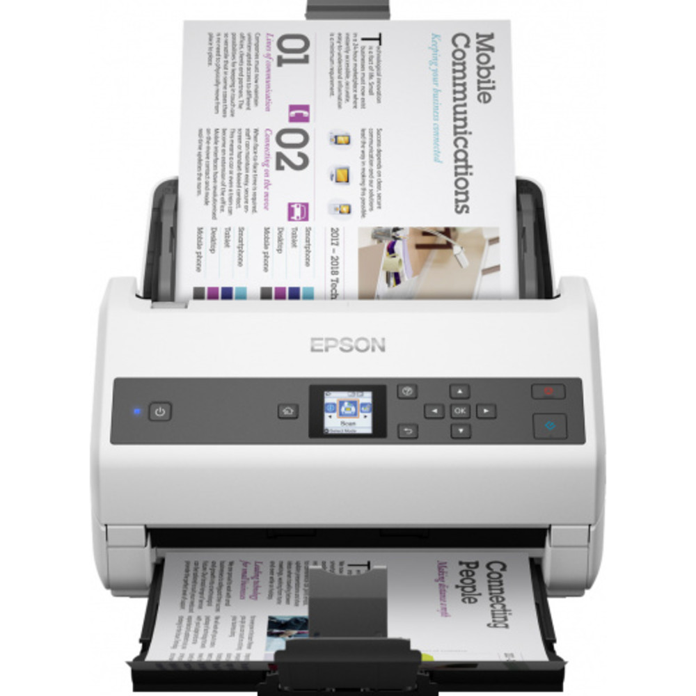 Протяжный сканер Epson WorkForce DS-870 B11B250401 A4, CIS - миниатюра 5