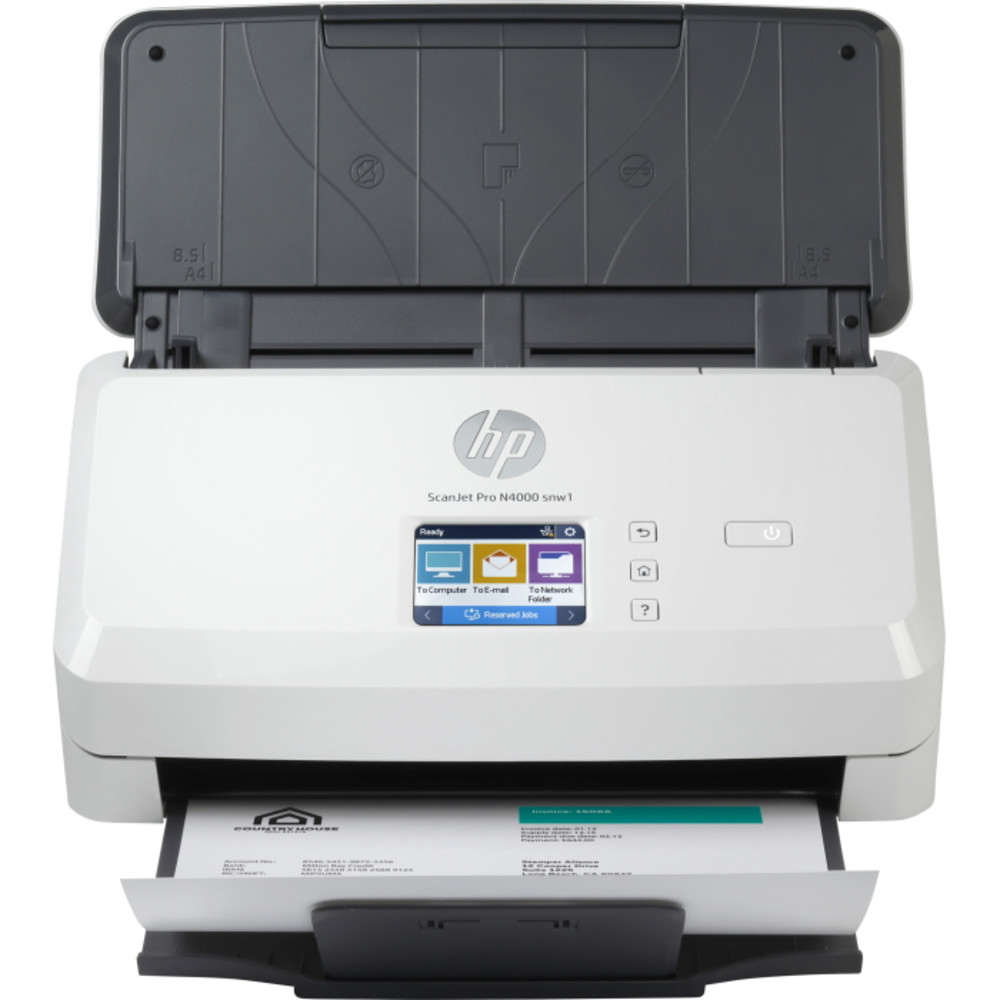 Протяжный сканер HP ScanJet Pro N4000 snw1 6FW08A A4, CIS - миниатюра 7