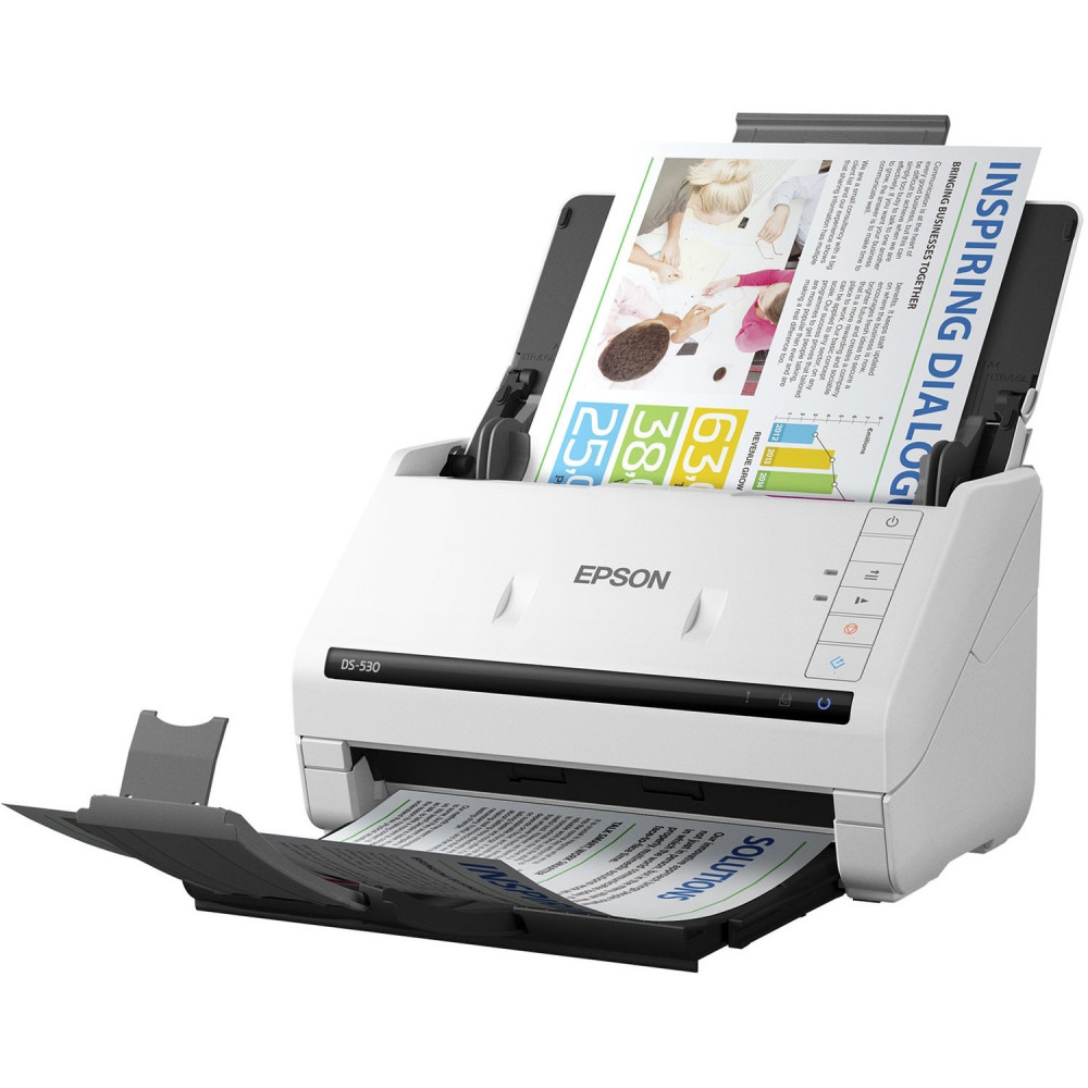 Протяжный сканер Epson DS-530II B11B261401 A4, CIS - миниатюра 13