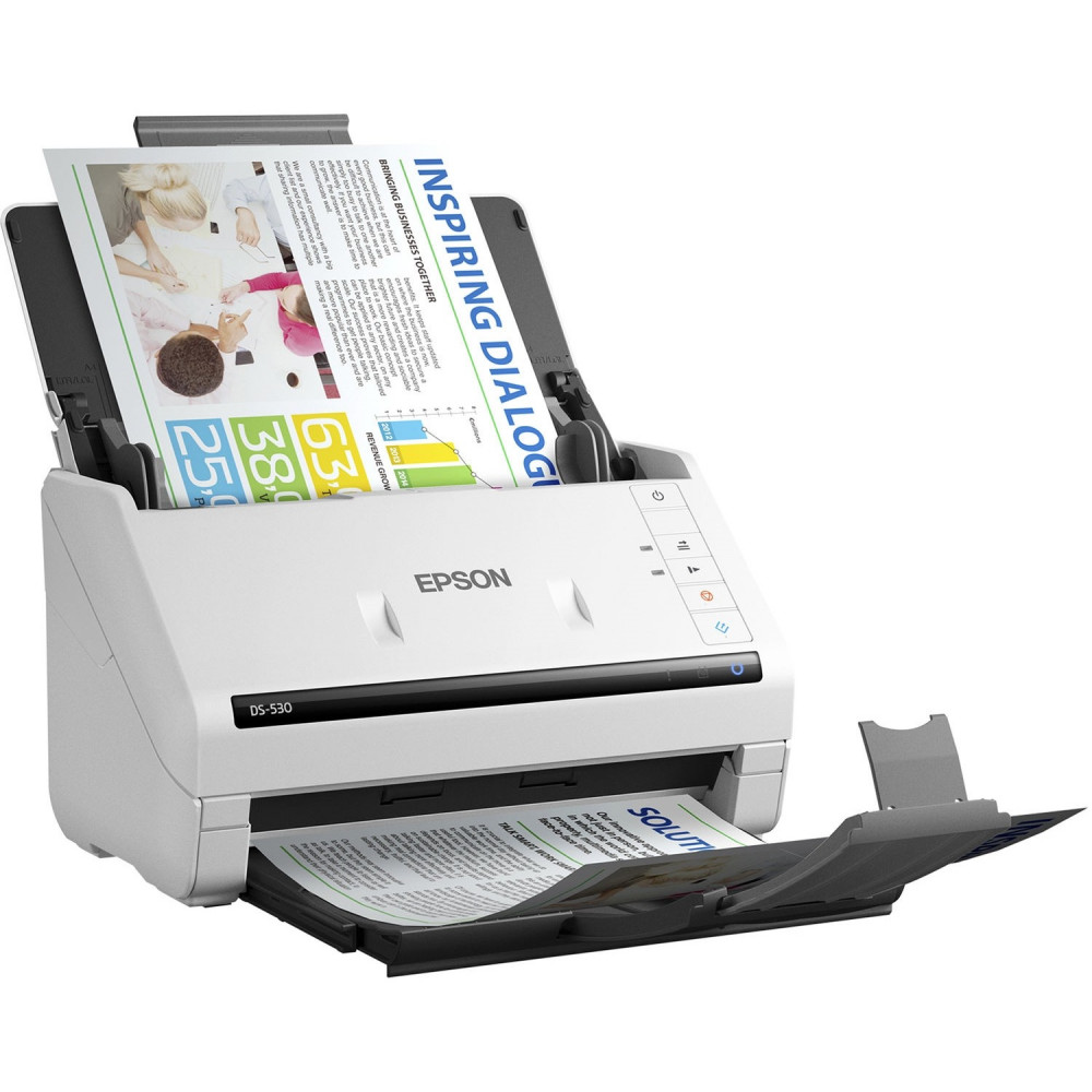 Протяжный сканер Epson DS-530II B11B261401 A4, CIS - миниатюра 11