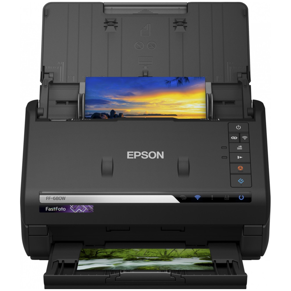 Протяжный сканер Epson FF-680W B11B237401 A4, CIS - миниатюра 6