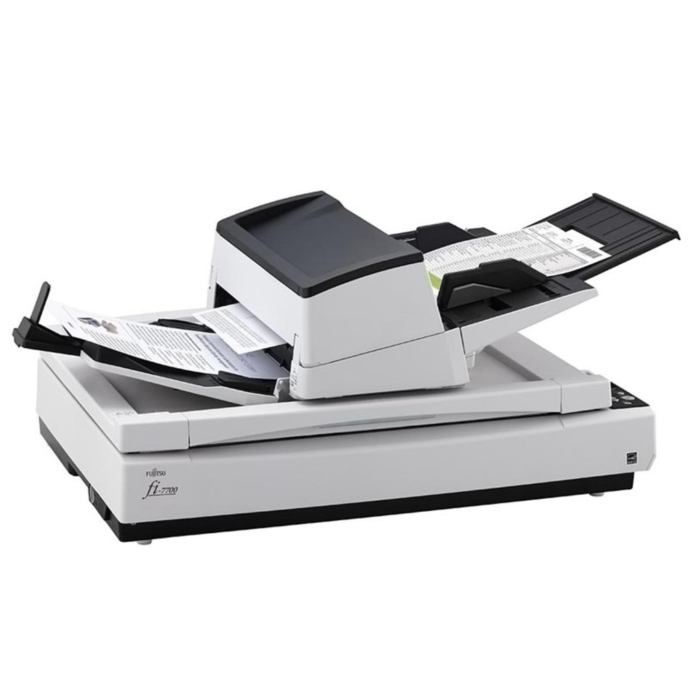 Протяжный сканер Fujitsu fi-7700 PA03740-B001 A3, CCD - миниатюра 2