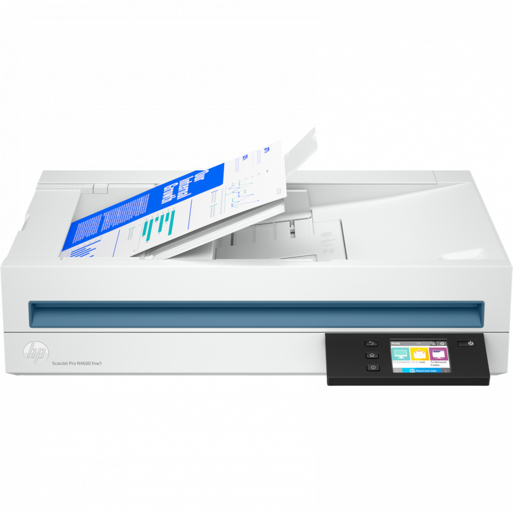 Планшетный сканер HP ScanJet Pro N4600 fnw1 20G07A A4, Цветной, CIS - миниатюра 5