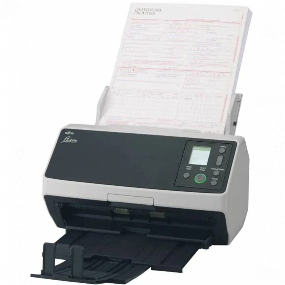 Протяжный сканер Fujitsu fi-8190 PA03810-B001 A4, CIS - миниатюра 4
