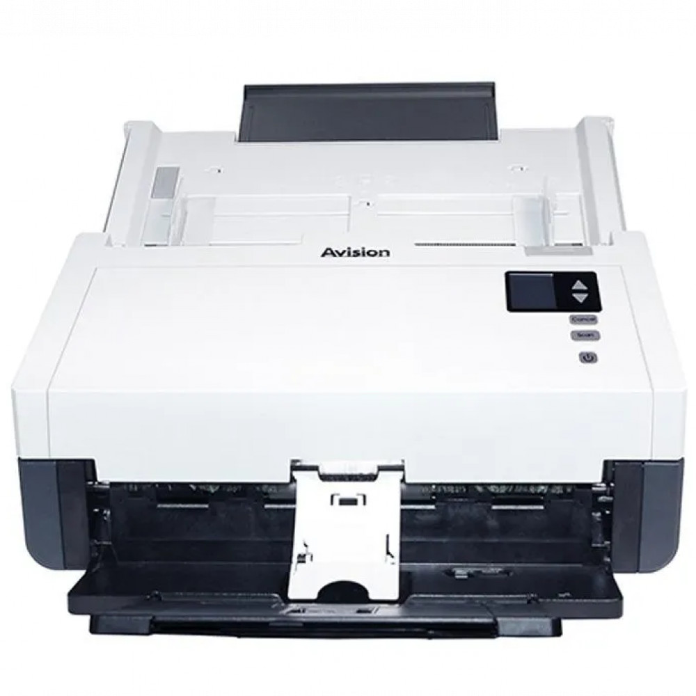 Протяжный сканер Avision AD345GN 000-1011-02G A4, CIS - миниатюра 4