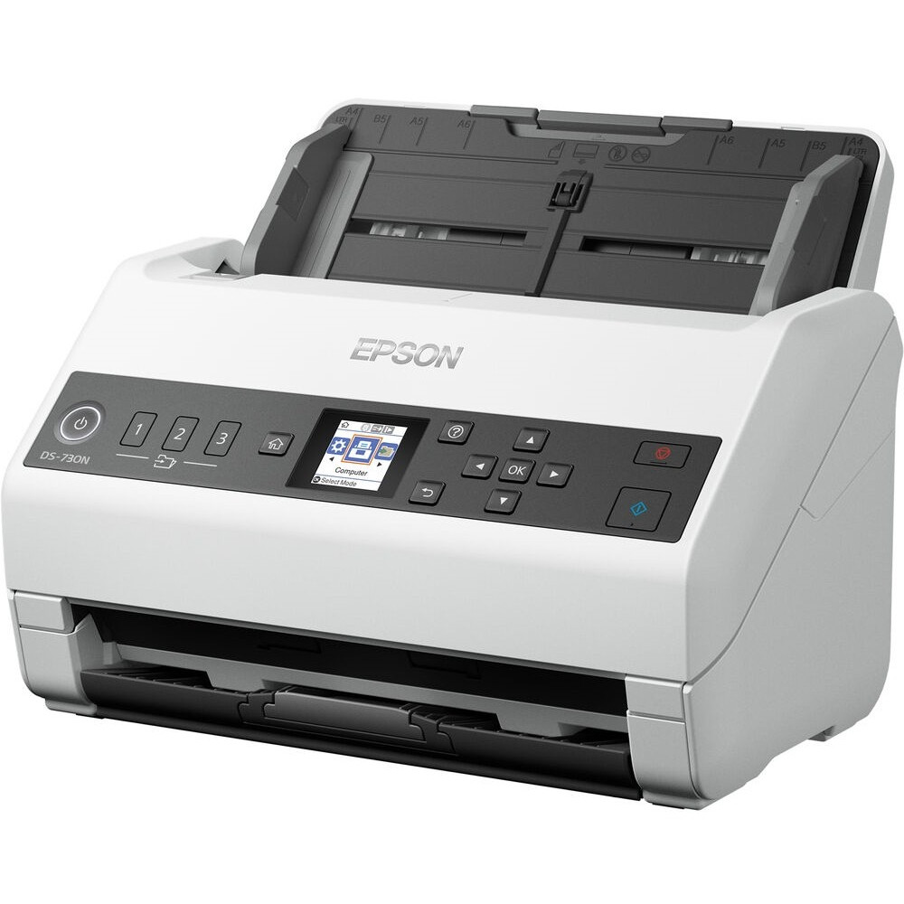 Протяжный сканер Epson WorkForce DS-730N B11B259401 A4, CIS - миниатюра 14