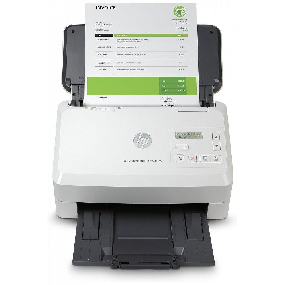 Протяжный сканер HP ScanJet Enterprise Flow 5000 s5 6FW09A#B19 A4, CIS - миниатюра 2
