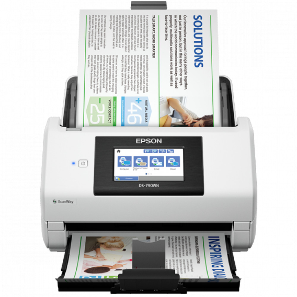 Протяжный сканер Epson WorkForce DS-790WN B11B265401 - миниатюра 3