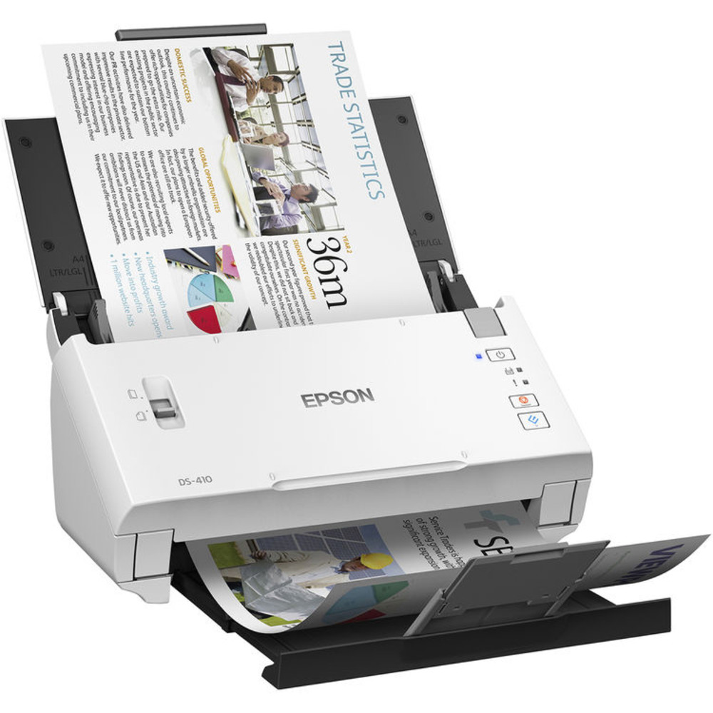 Планшетный сканер Epson WorkForce DS-410 B11B249401 A4, Цветной, CIS - миниатюра 5
