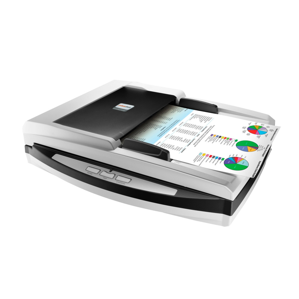 Планшетный сканер Plustek SmartOffice PL4080 0283TS A4, Цветной, CIS - миниатюра 3