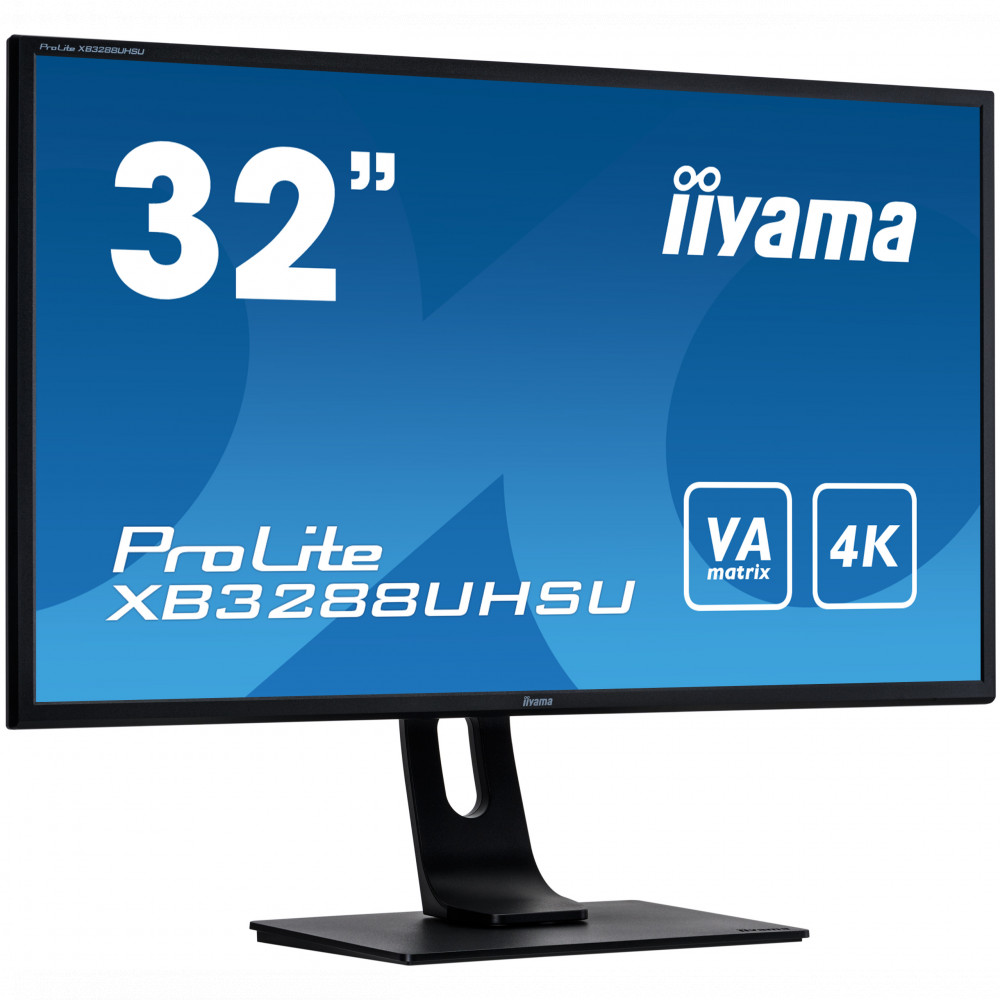Монитор IIYAMA PROLITE XB3288UHSU-B1 31.5 ", VA, 4K UHD 3840x2160 (16:9), 60 Гц - миниатюра 7