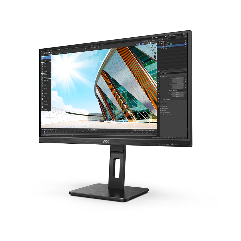 Монитор AOC 27P2Q 27 ", IPS, Full HD 1920x1080 (16:9), 75 Гц - миниатюра 12
