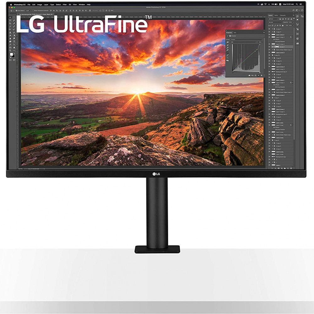 Монитор LG 32UN880-B 31.5 ", IPS, 4K UHD 3840x2160 (16:9), 60 Гц - миниатюра 9