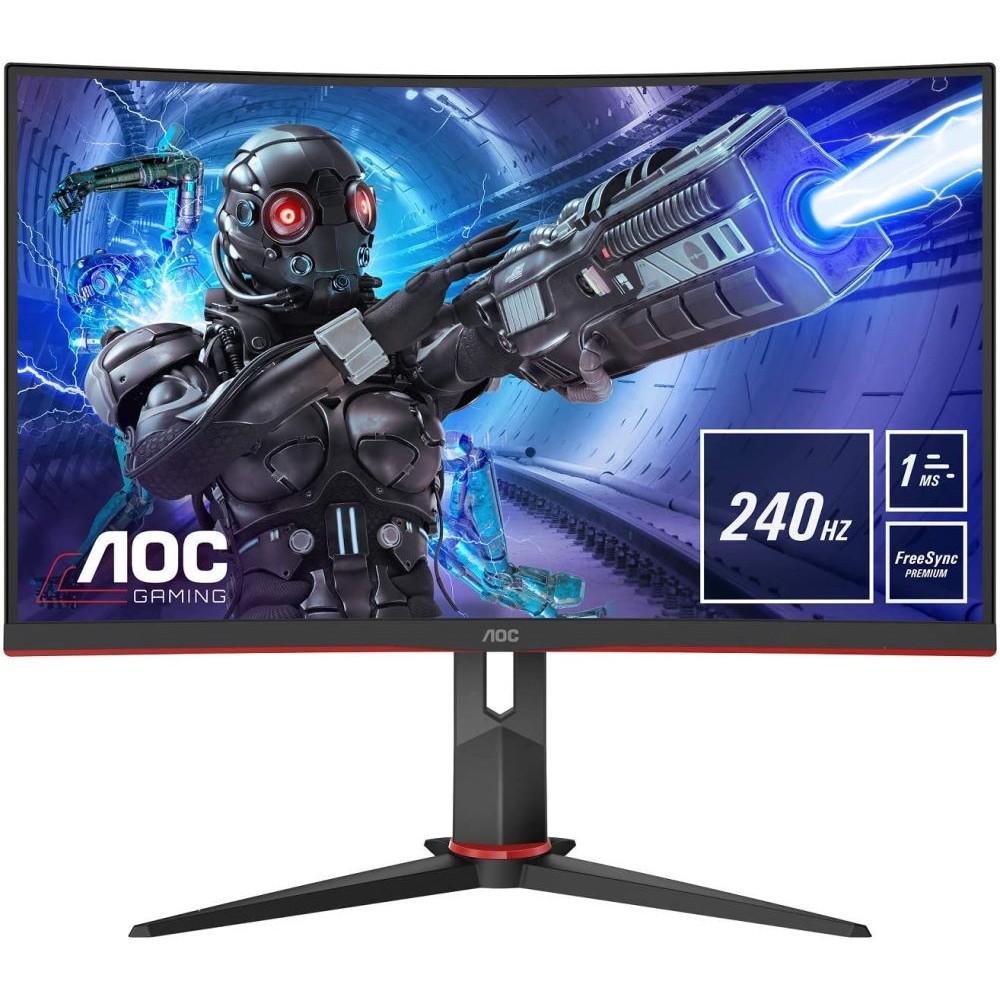 Монитор AOC C32G2ZE C32G2ZE/BK 31.5 ", VA, Full HD 1920x1080 (16:9), 240 Гц - миниатюра 8