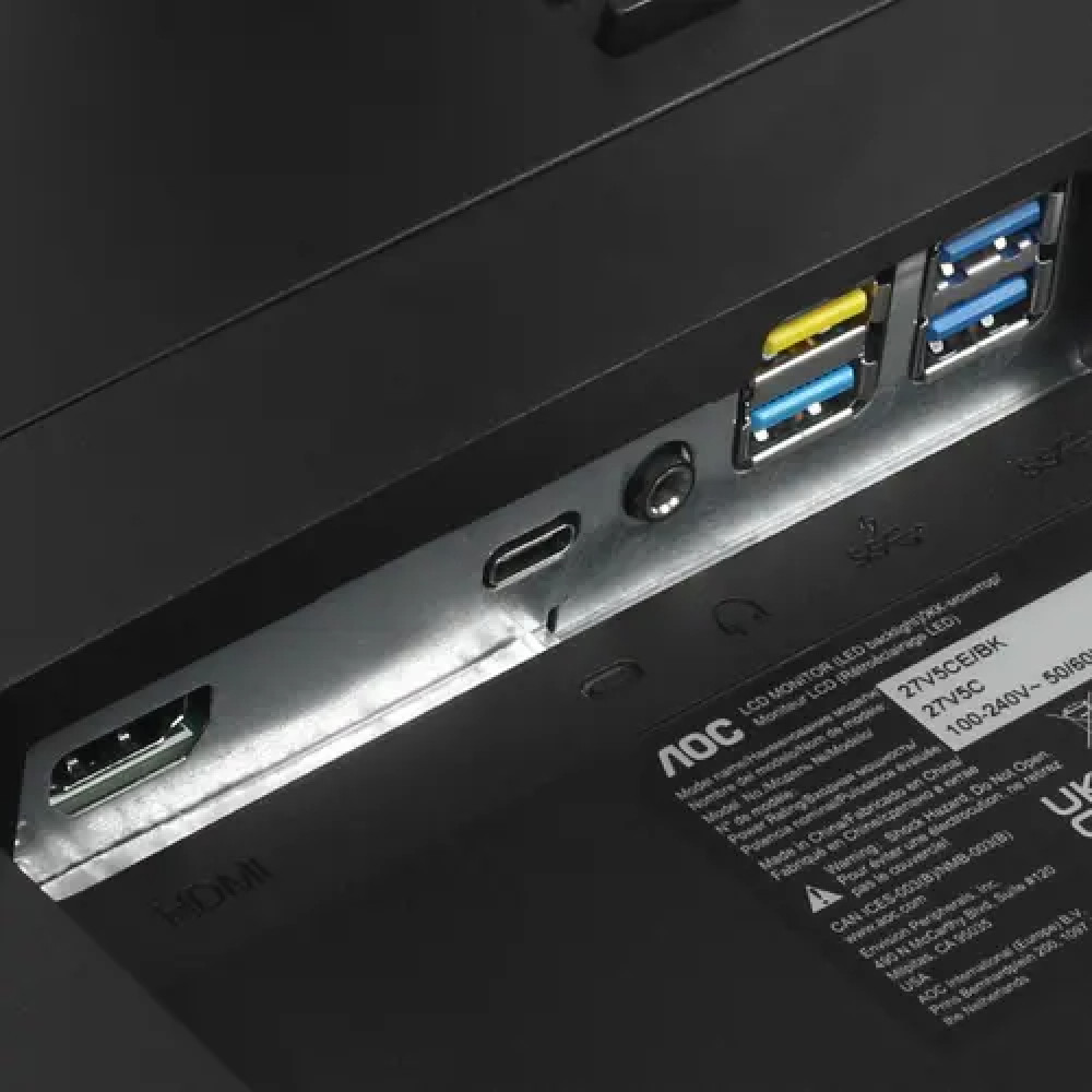 Монитор AOC 27V5CE/BK 27 ", IPS, Full HD 1920x1080 (16:9), 75 Гц - миниатюра 9