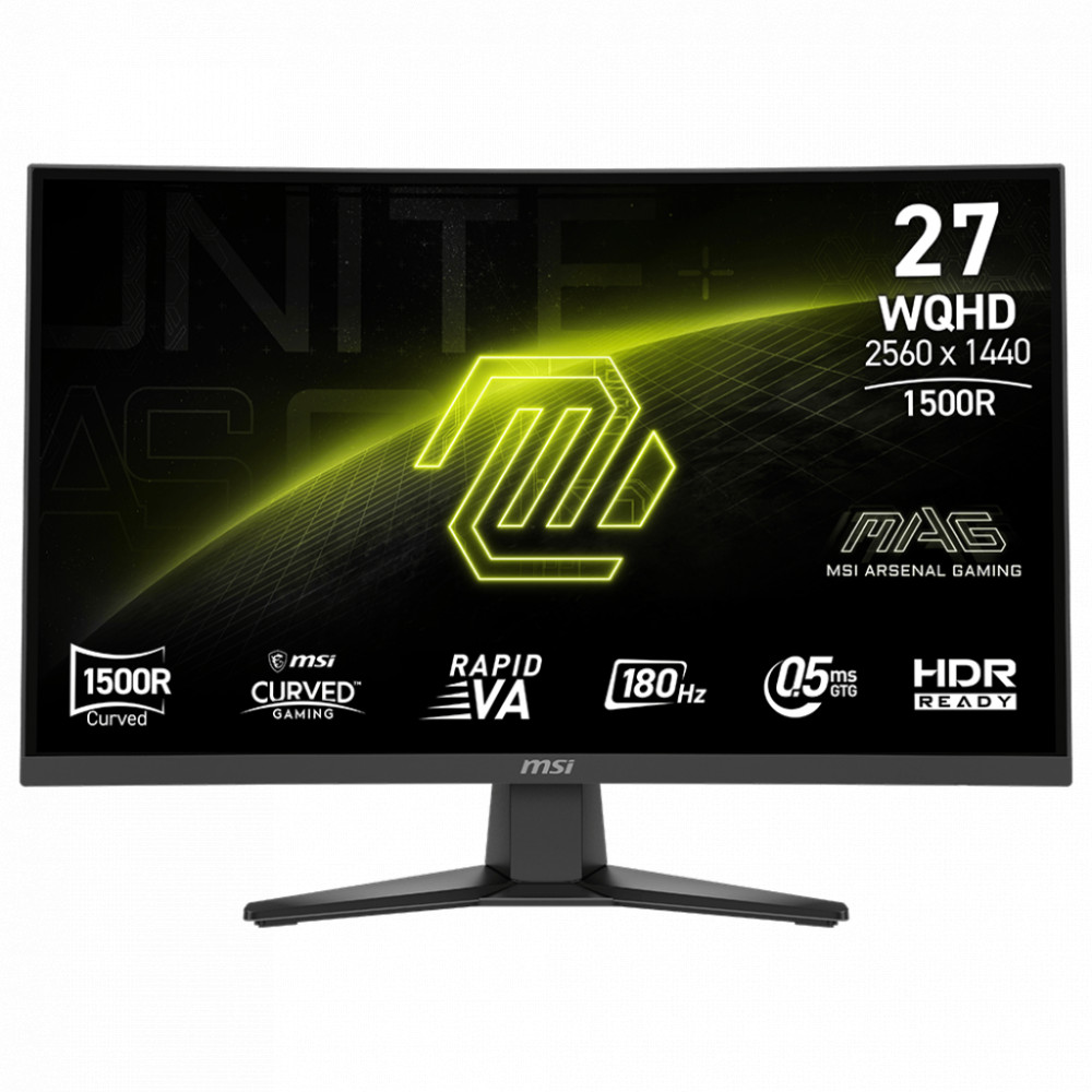 Монитор MSI MAG 275CQF E18 9S6-3CE91H-022 27 ", VA, Quad HD 2560x1440 (16:9), 180 Гц - миниатюра 5