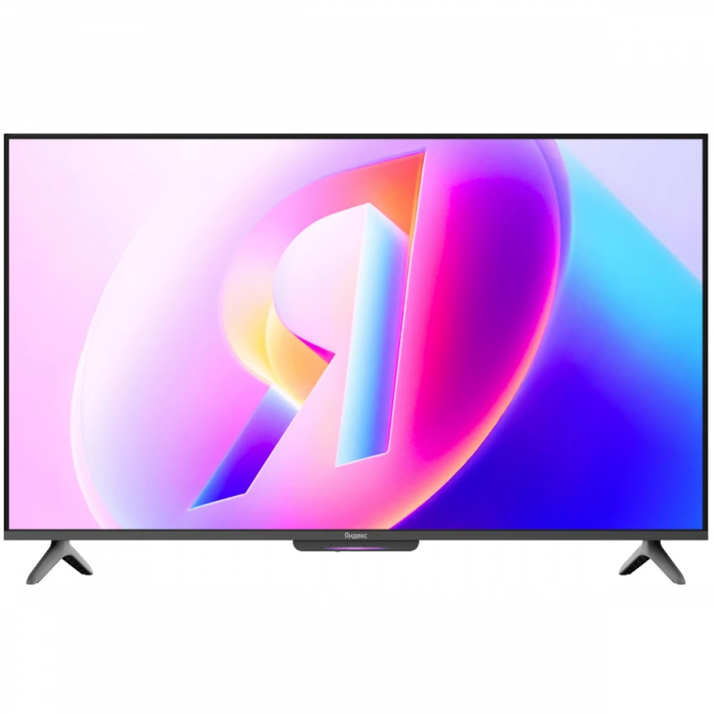 Телевизор Яндекс Бейсик QLED YNDX-00078 43 ", Smart TV, Черный - миниатюра 4