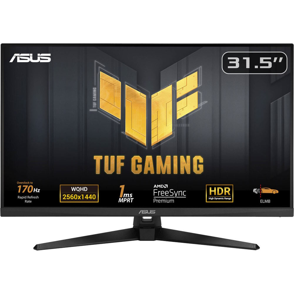 Монитор Asus TUF Gaming VG32AQA1A 90LM07L0-B02370 31.5 ", VA, Quad HD 2560x1440 (16:9), 170 Гц - миниатюра 7