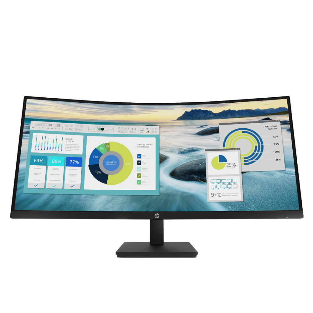Монитор HP P34hc G4 21Y56AS 34 ", VA, Ultra-Wide QHD 3440x1440 (21:9), 60 Гц - миниатюра 6