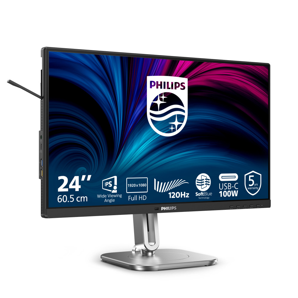 Монитор Philips 24B2U4301 23.8 ", IPS, Full HD 1920x1080 (16:9), 120 Гц - миниатюра 5