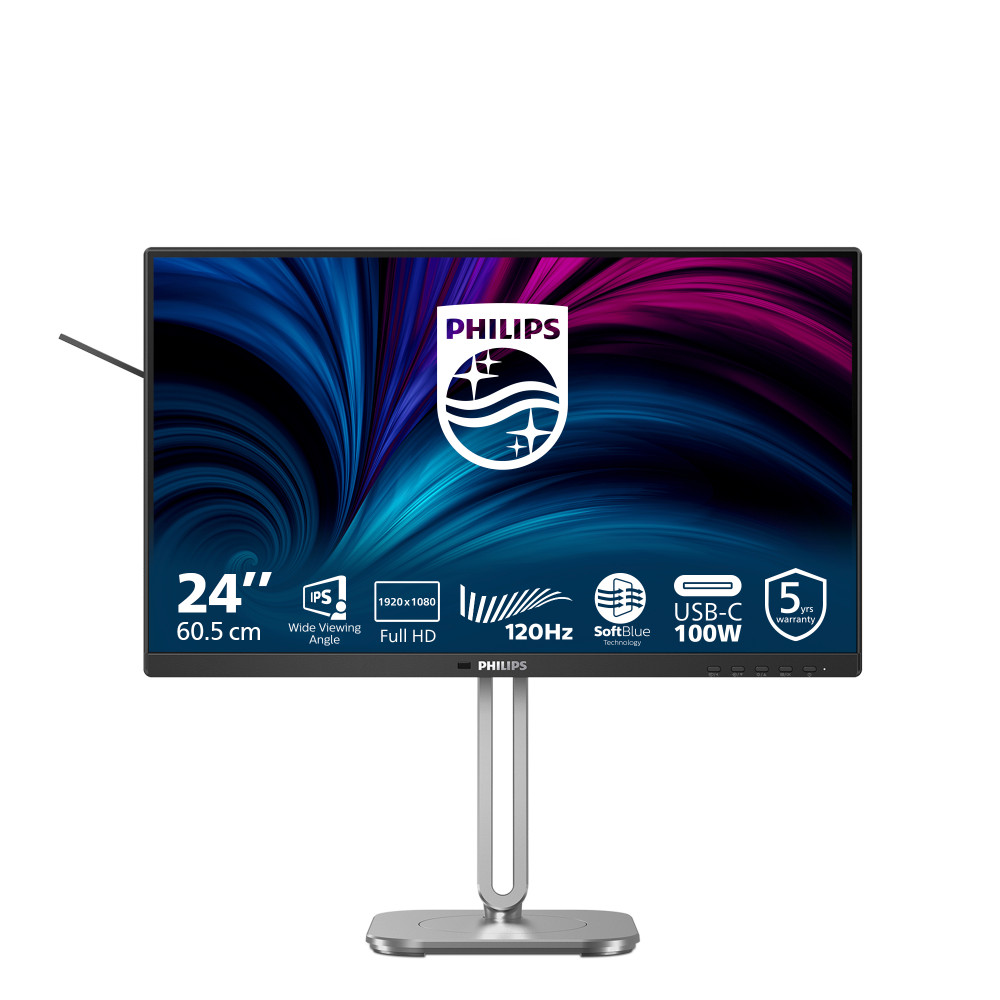 Монитор Philips 24B2U4301 23.8 ", IPS, Full HD 1920x1080 (16:9), 120 Гц - миниатюра 4