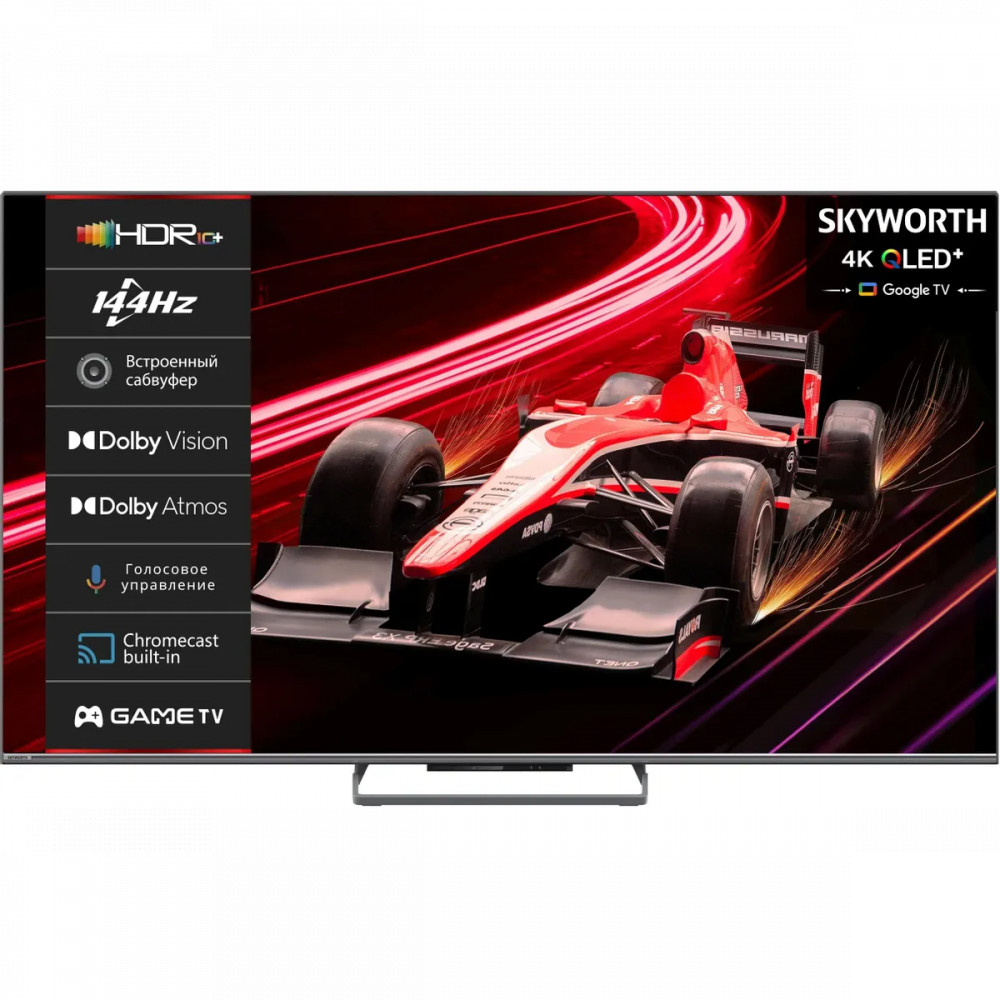 Телевизор Skyworth 65Q77G 65 ", Черный - миниатюра 2