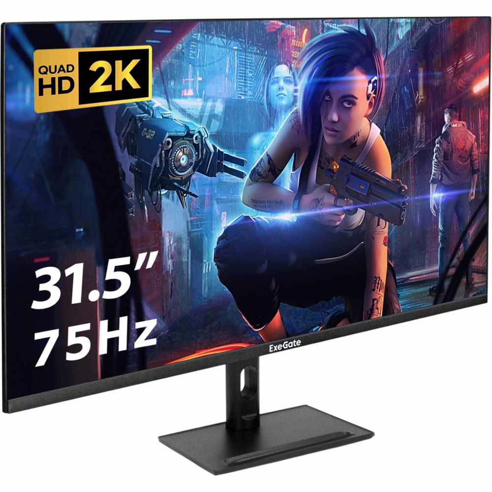 Монитор ExeGate SmartView ES3207TA EX299474RUS 31.5 ", IPS, Quad HD 2560x1440 (16:9), 75 Гц - миниатюра 3