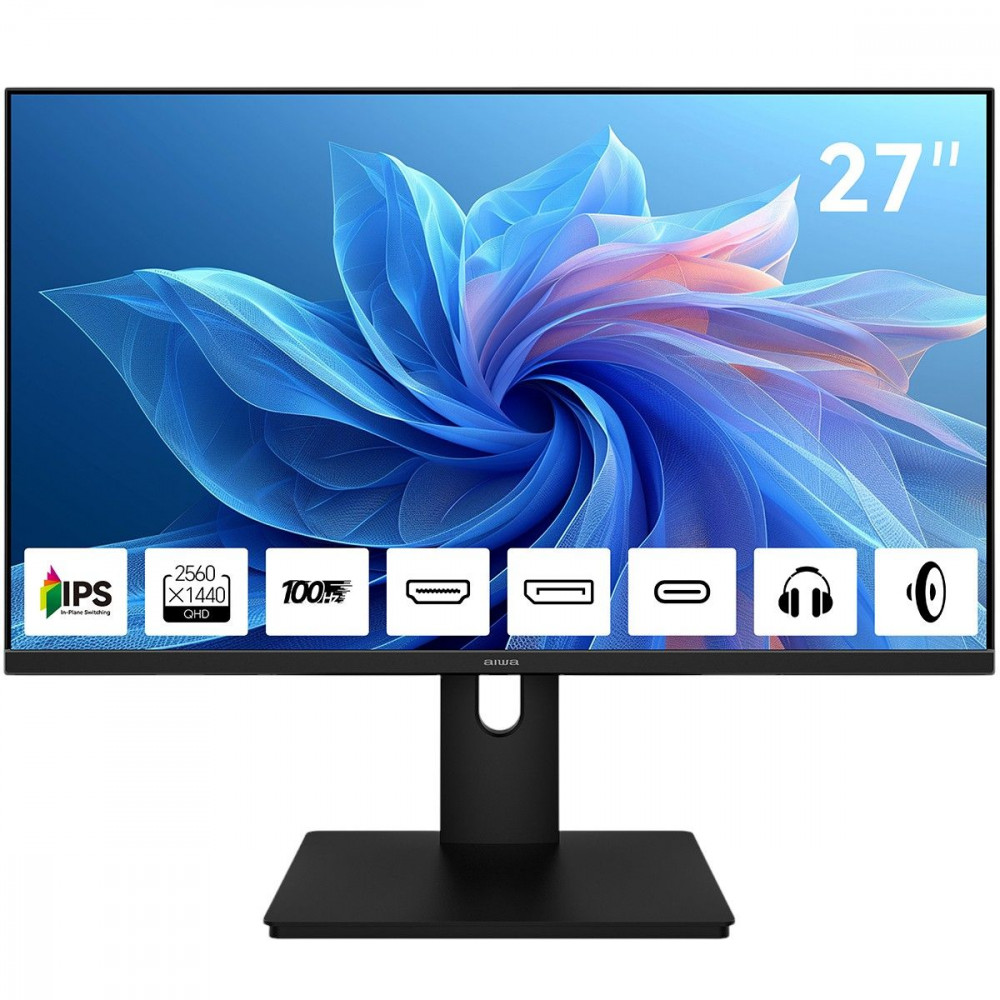Монитор Aiwa MQ272A 27 ", IPS, Quad HD 2560x1440 (16:9), 100 Гц - миниатюра 4
