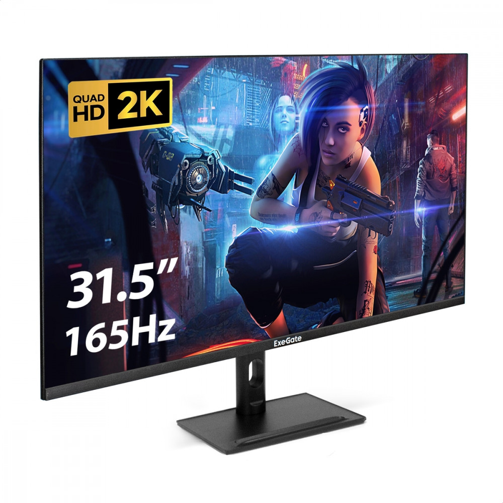 Монитор ExeGate Combat EG3207TA EX299471RUS 31.5 ", IPS, Quad HD 2560x1440 (16:9), 165 Гц - миниатюра 3