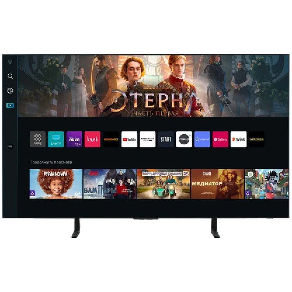Телевизор Samsung QE48S90FAEXRU 48 ", Smart TV, Черный - миниатюра 3