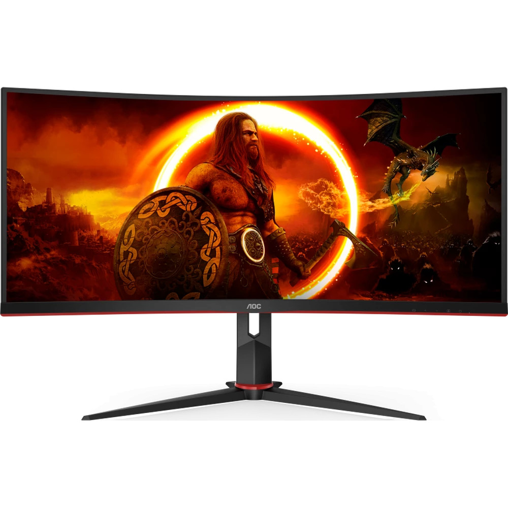 Монитор AOC CU34G2XP Black 34 ", VA, Ultra-Wide QHD 3440x1440 (21:9), 180 Гц - миниатюра 5