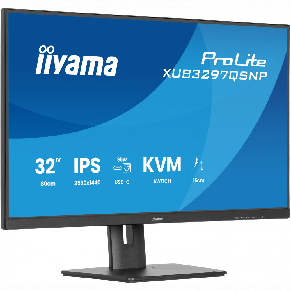 Монитор IIYAMA XUB3297QSNP-B1 32 ", IPS, Quad HD 2560x1440 (16:9), 100 Гц - миниатюра 6