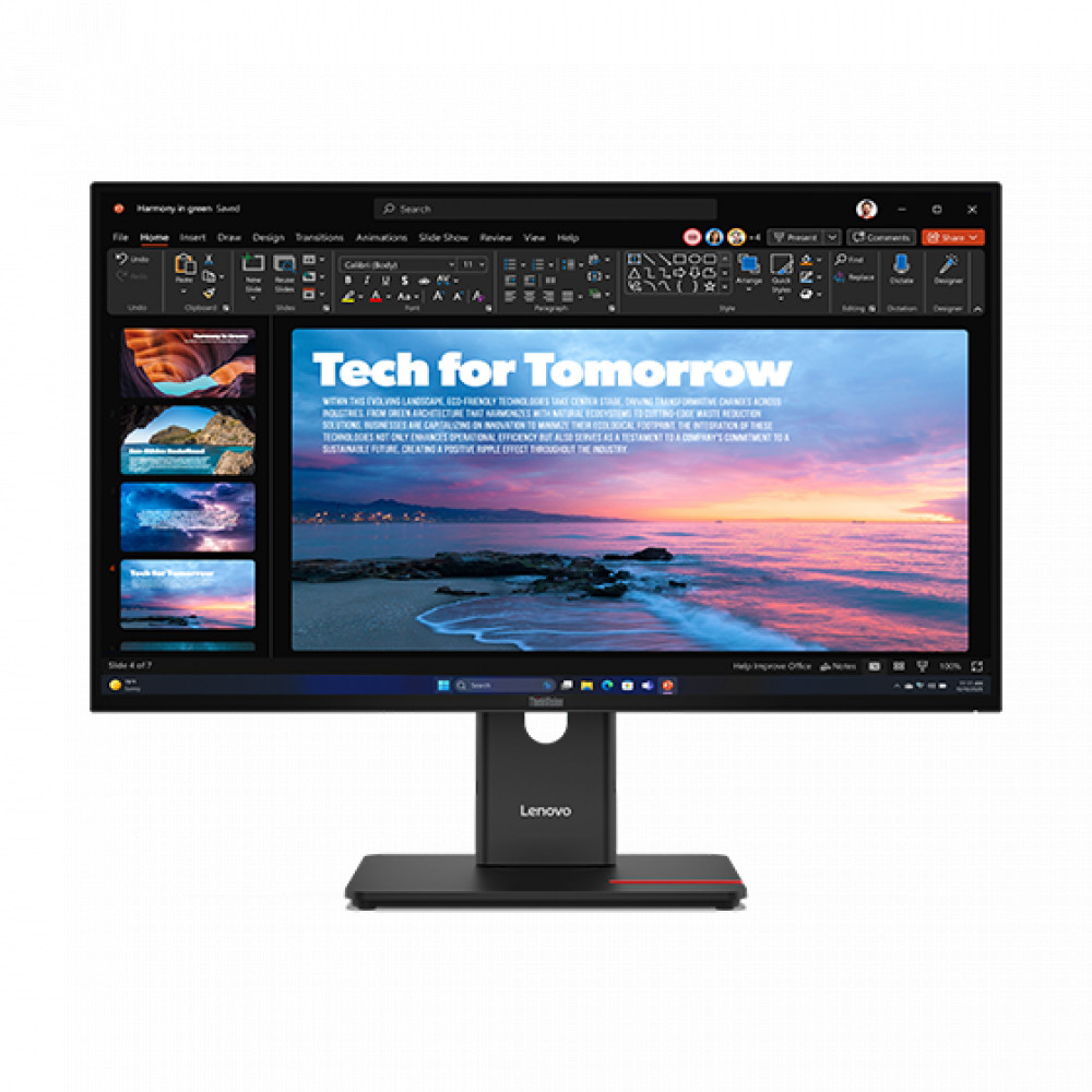 Монитор Lenovo ThinkVision T27QD-40 64AAGAT2UK 27 ", IPS, Quad HD 2560x1440 (16:9), 120 Гц - миниатюра 5