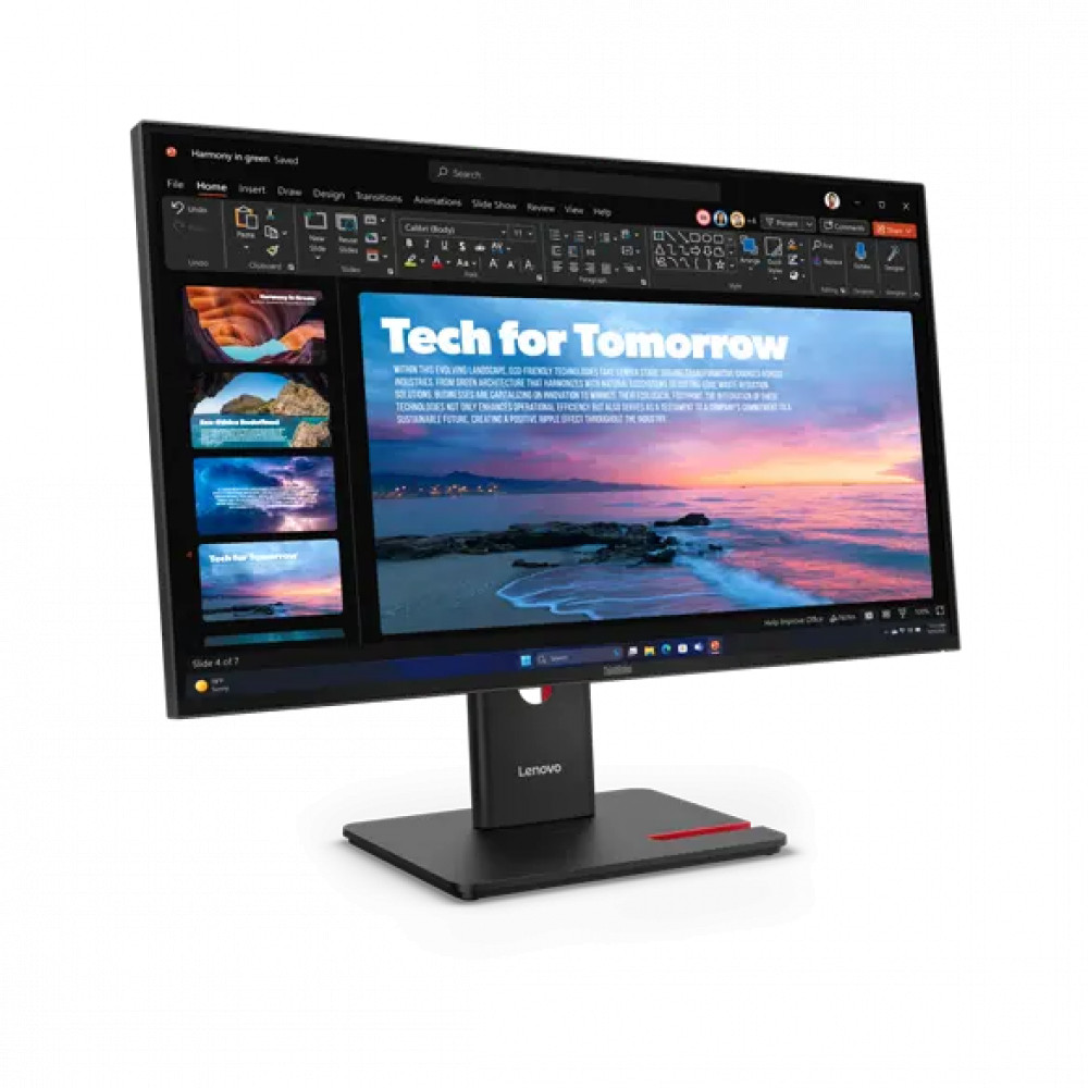 Монитор Lenovo ThinkVision T27QD-40 64AAGAT2UK 27 ", IPS, Quad HD 2560x1440 (16:9), 120 Гц - миниатюра 6