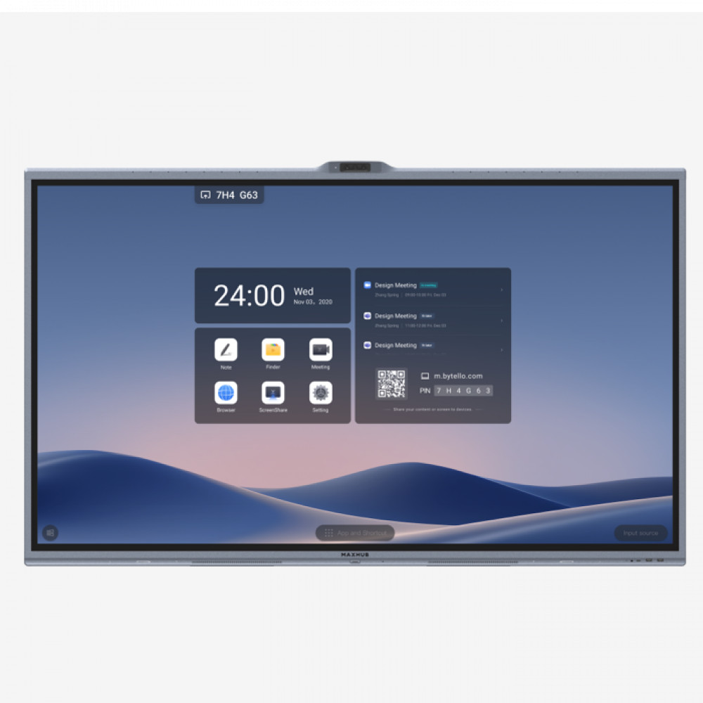 LED / LCD панель MAXHUB XBoard V7 Series V8650 86 " - миниатюра 2