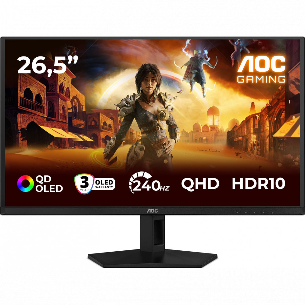 Монитор AOC Q27G41ZDF 26.5 ", QD-OLED, Quad HD 2560x1440 (16:9), 240 Гц - миниатюра 5