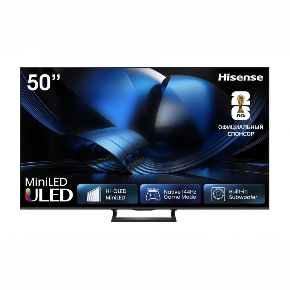 Телевизор Hisense 50U7S RU 50 ", Smart TV, Черный - миниатюра 2