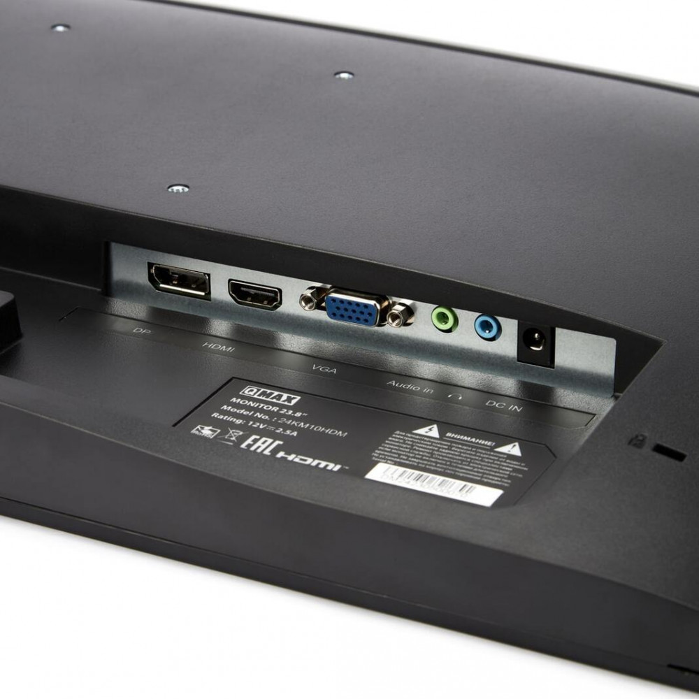 Монитор Qmax 24KM10HDM 23.8 ", IPS, Full HD 1920x1080 (16:9), 75 Гц - миниатюра 8